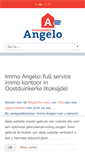 Mobile Screenshot of immoangelo.be